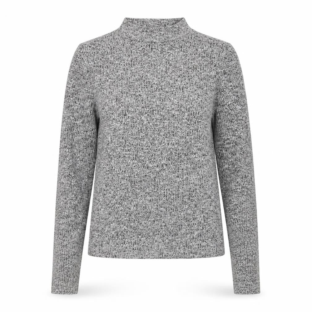 Front view of River Island women’s grey jumper, size UK 8
