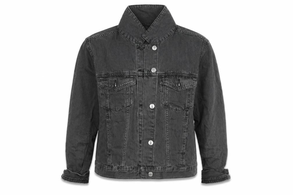 Front view of Divided women’s black jacket, size UK 14