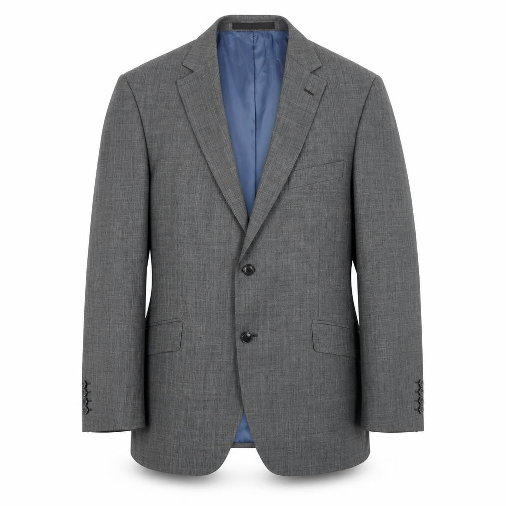 Front view of Marks & Spencer men’s grey jacket blazer