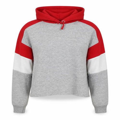 New Look Girls Grey   Pullover Hoodie Size 12-13 Years  - cropped