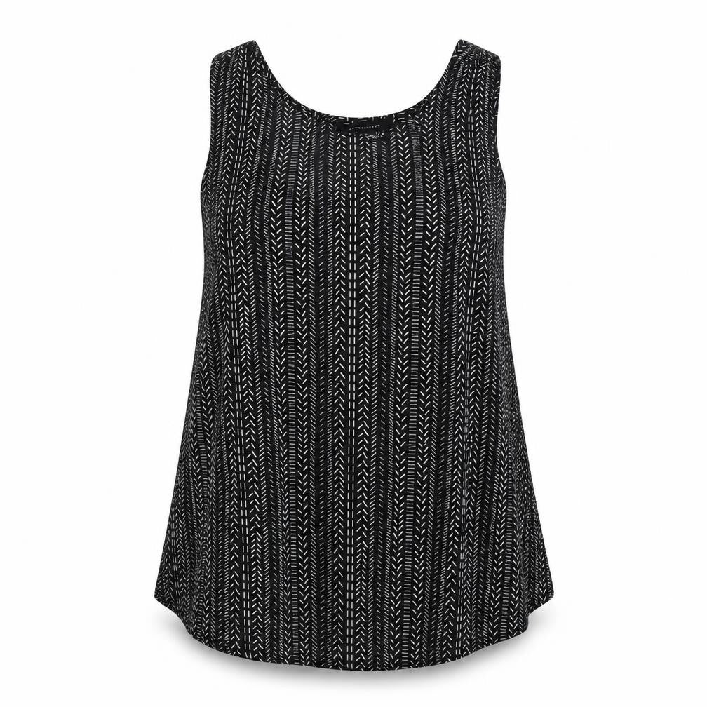 Front view of Atmosphere women’s grey basic blouse, size UK 8
