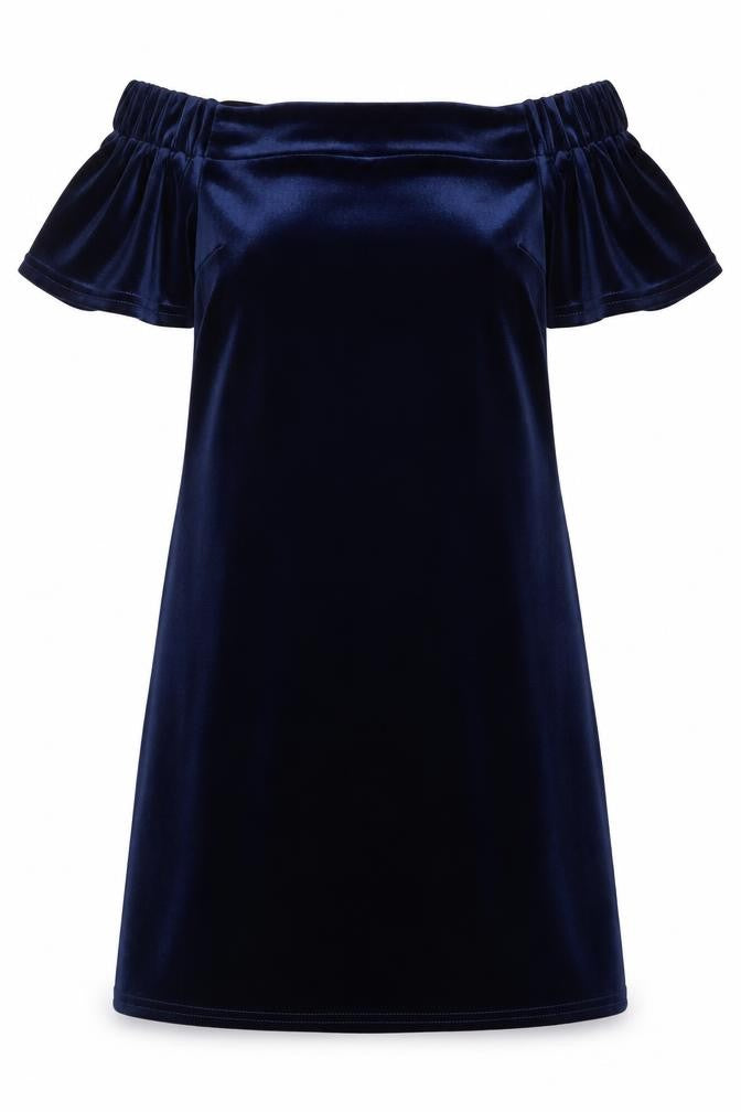 Front view of Atmosphere women’s black a-line, size UK 6