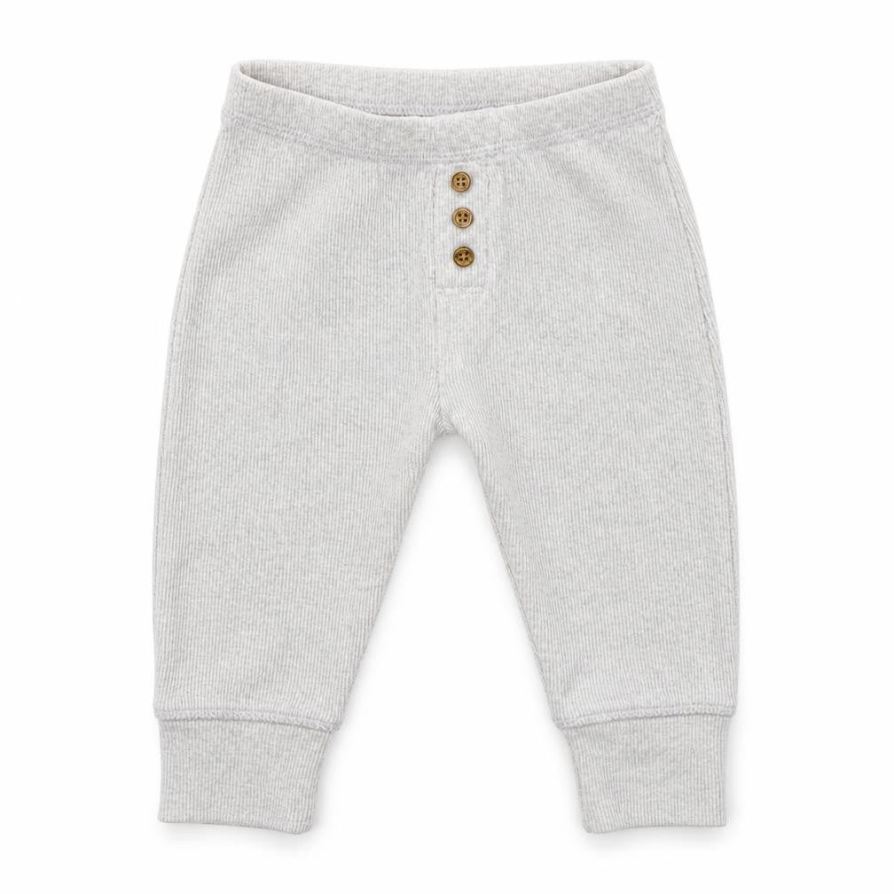 Marks and Spencer Girls Grey  Jersey Jogger Trousers Size 6-9 Months