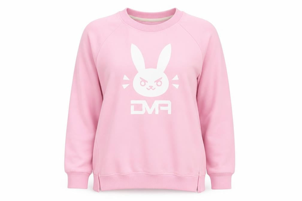 Front view of Fashion women’s pink jumper, size XL