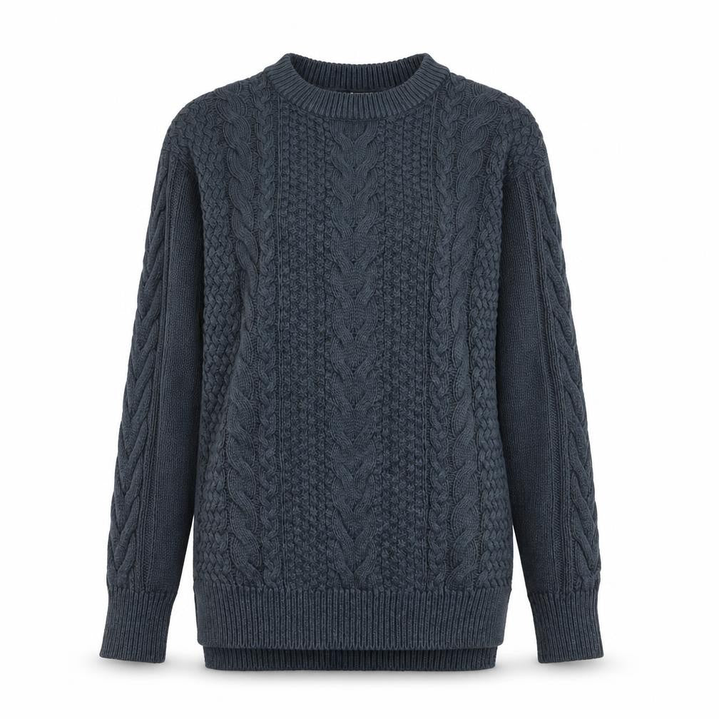 Front view of Avenue women’s green jumper, size UK 8