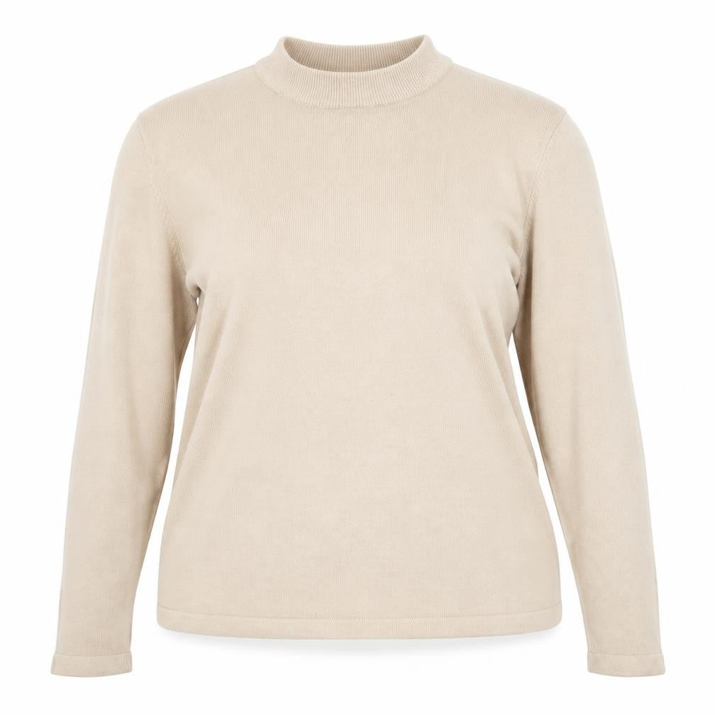 Front view of Sarah hamilton women’s brown jumper, size 2XL
