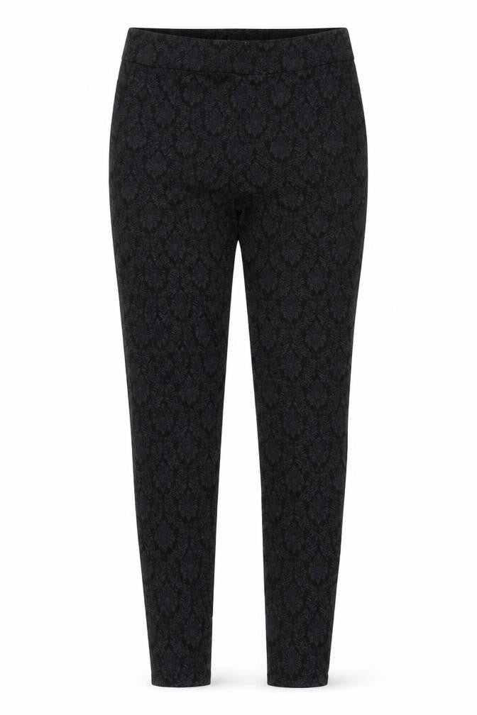 TU Womens Black Geometric Denim Jegging Jeans Size 10 L28 in