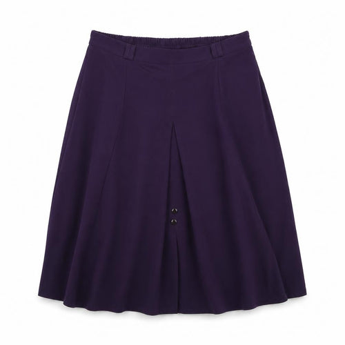Berkertex Womens Purple   Flare Skirt Size 36 in
