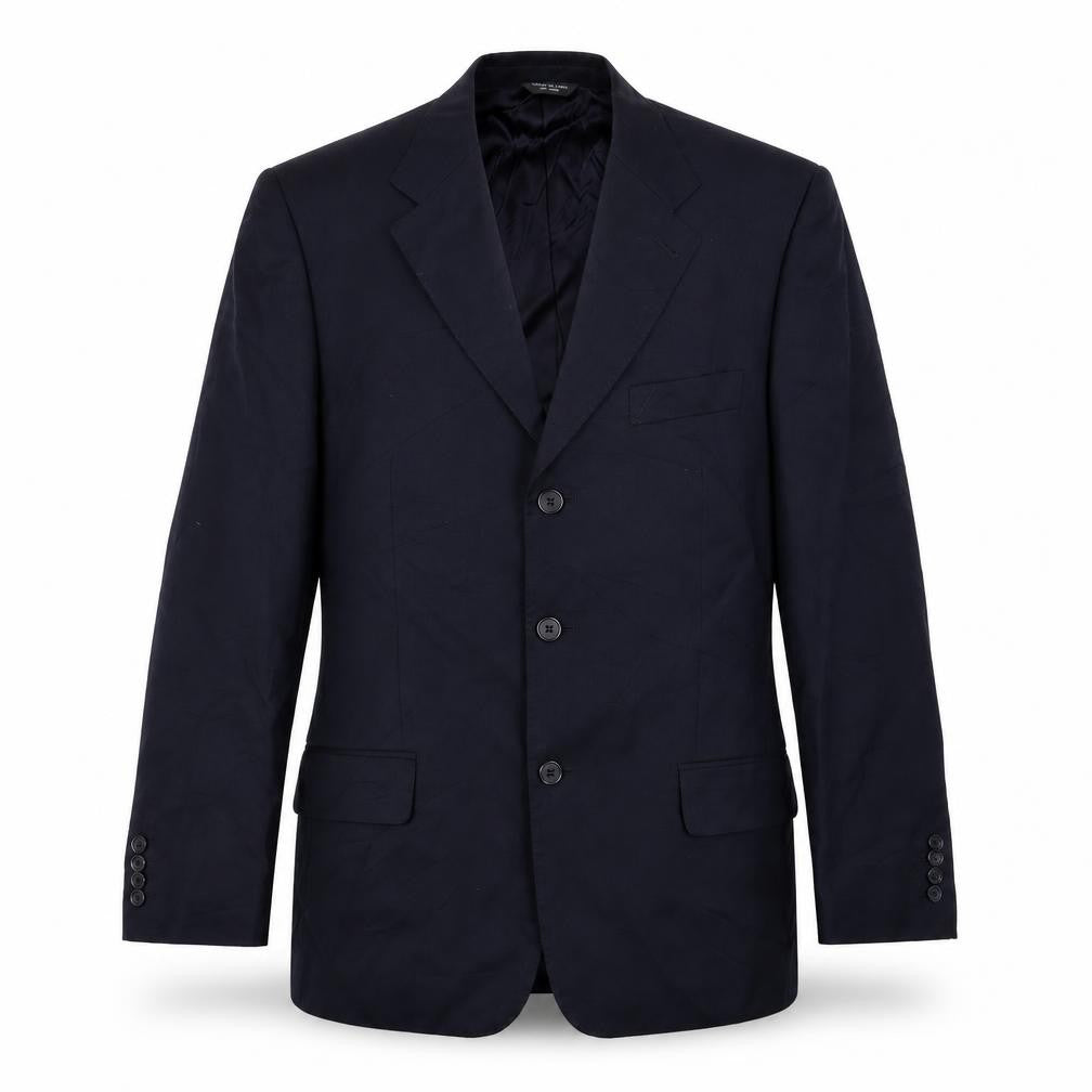 Front view of Conbipel men’s blue jacket suit jacket, size 42