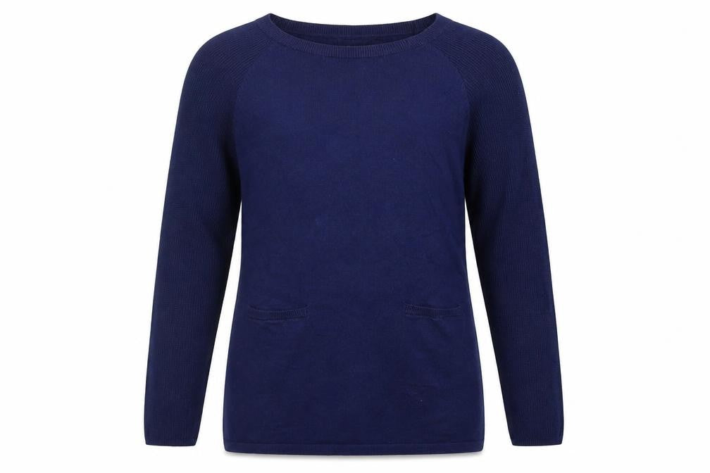 Front view of Gap boys’ blue jumper, size XL