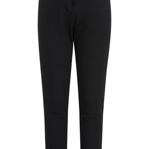 Preworn Womens Black   Carrot Trousers Size 10 L30 in