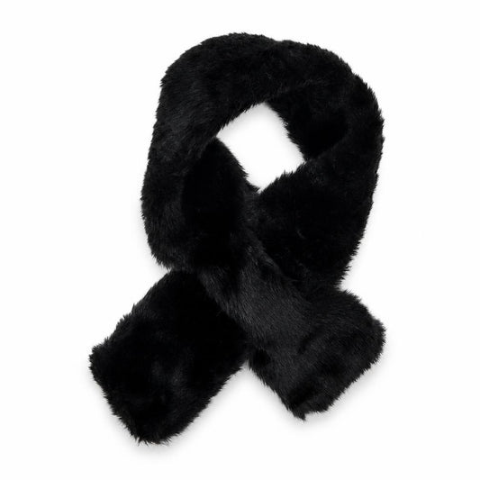 Preworn Girls Black   Scarf Scarves & Wraps One Size