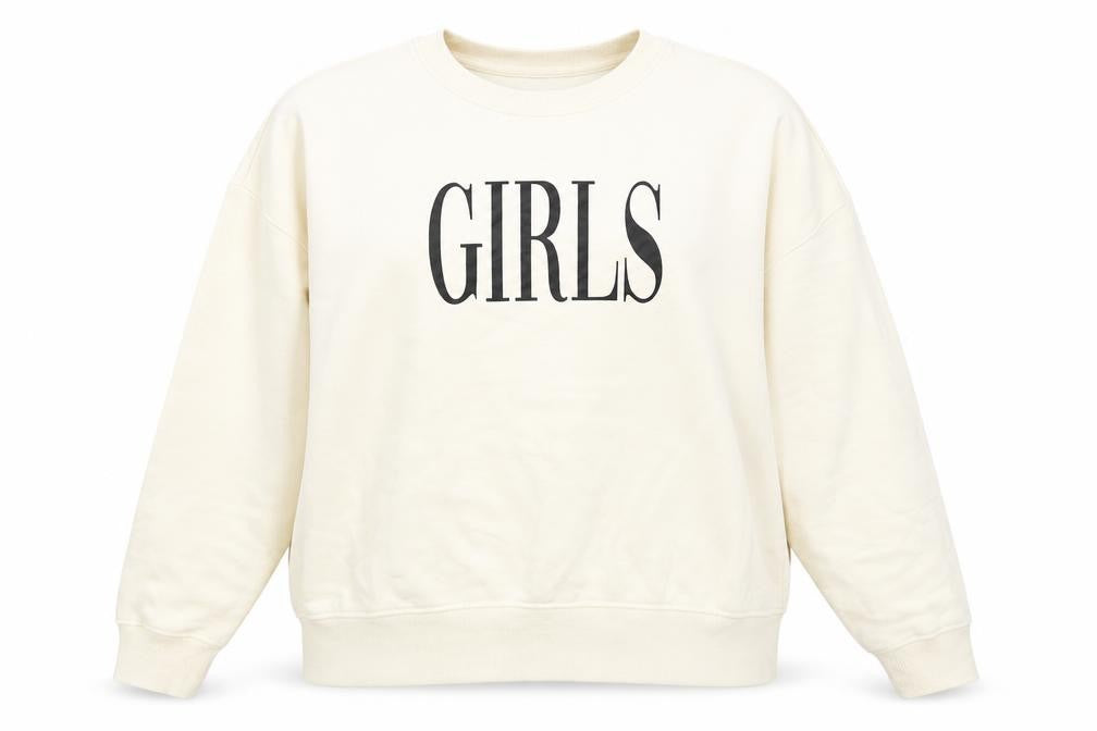 Front view of Primark women’s ivory jumper, size UK 14
