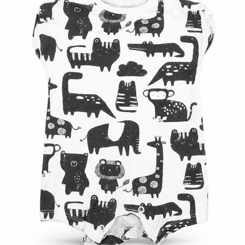 NEXT Baby White Geometric  Babygrow One-Piece Size 0-3 Months