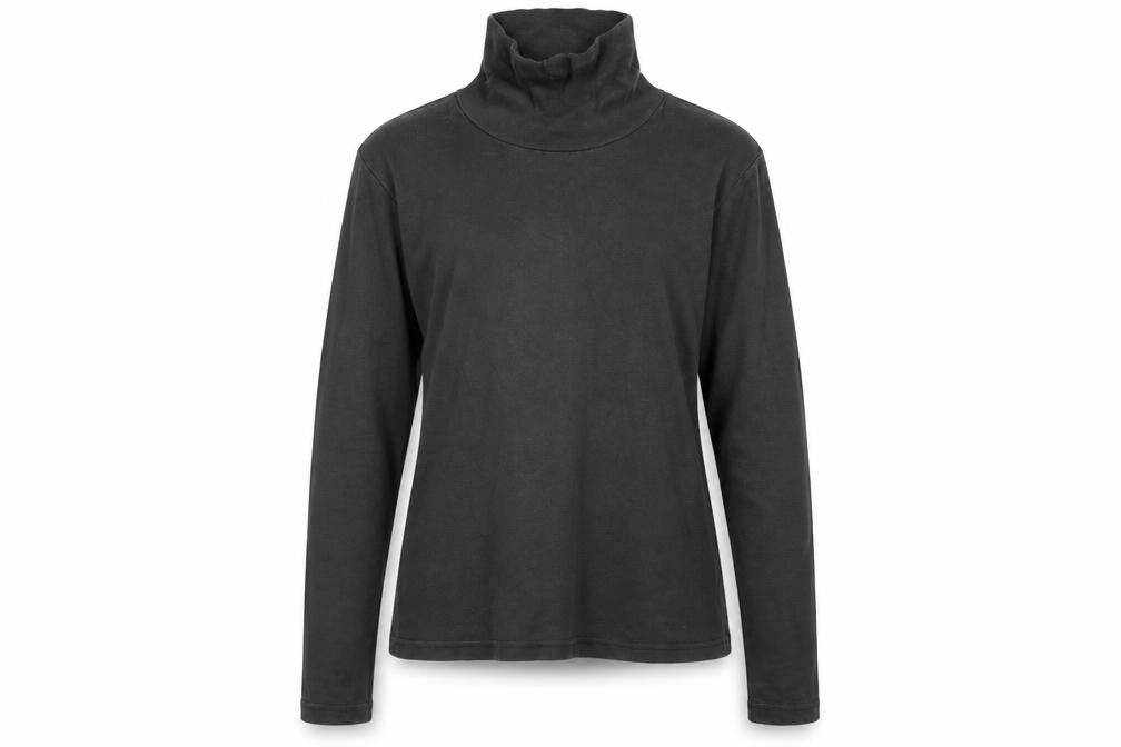 Front view of Preworn women’s grey jumper, size UK 10