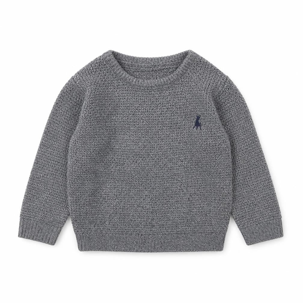 Front view of Primark boys’ blue jumper, size 2, years