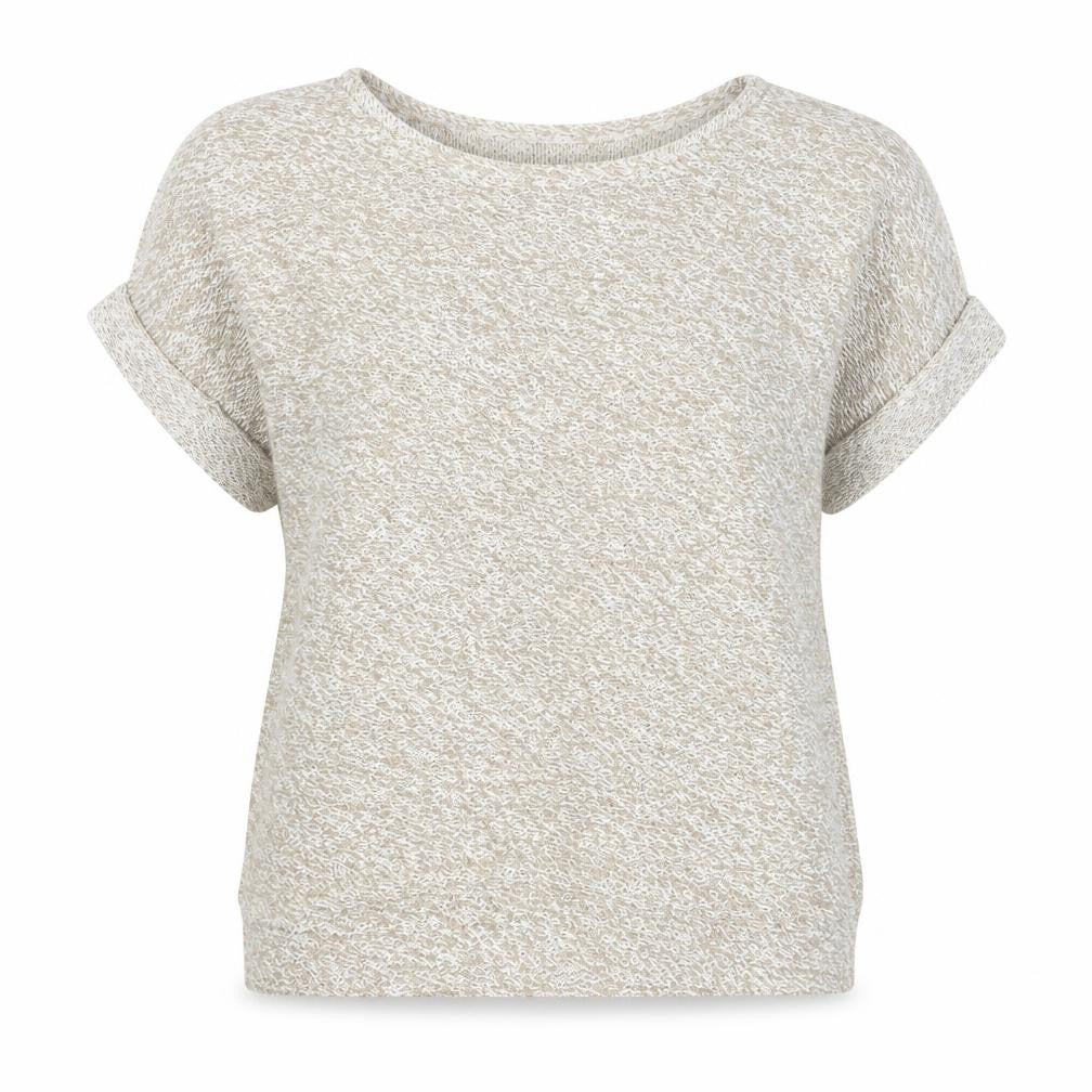 Front view of George women’s beige jumper, size UK 14