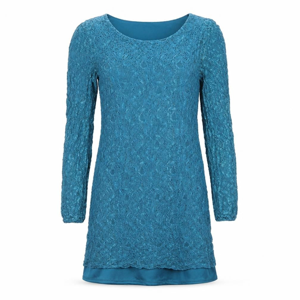 Front view of F&F women’s green mini, size UK 6