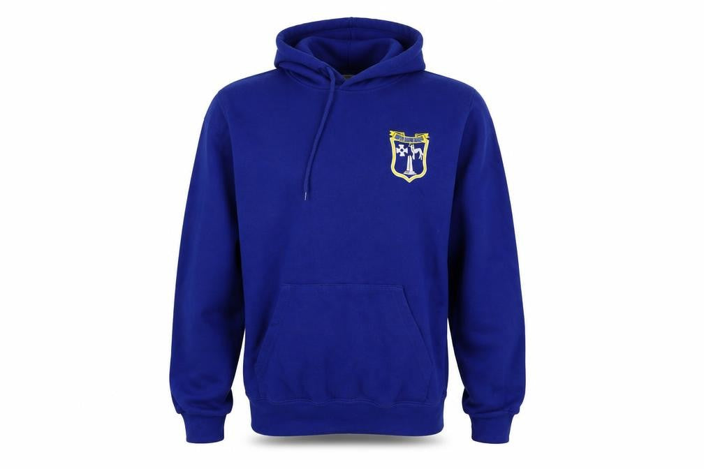 Blue Max Mens Blue   Pullover Hoodie Size S  - Meadowvale Logo Hoody