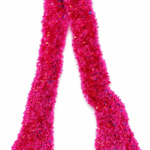 Girls Multicoloured   Scarf Scarves & Wraps Size Regular  - Pink Fluffy Scarf,