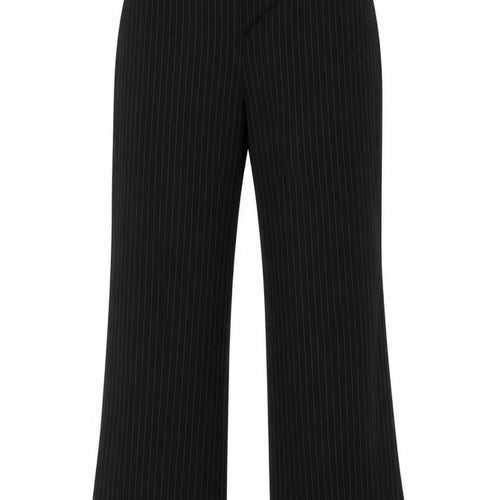 Dorothy Perkins Womens Black Striped  Trousers  Size 14 L29 in