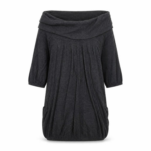 Preworn Womens Grey   Jumper Dress  Size 10