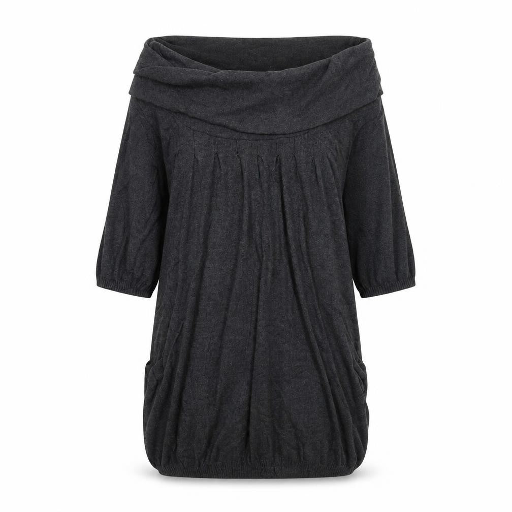 Preworn Womens Grey   Jumper Dress  Size 10