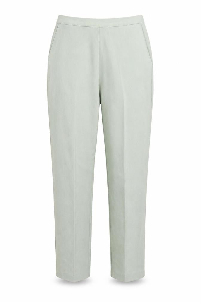 Preworn Womens Green   Trousers  Size 12 L27 in