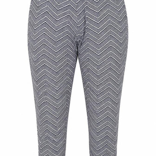 Intuition Womens Blue Geometric  Trousers  Size 20 L28 in
