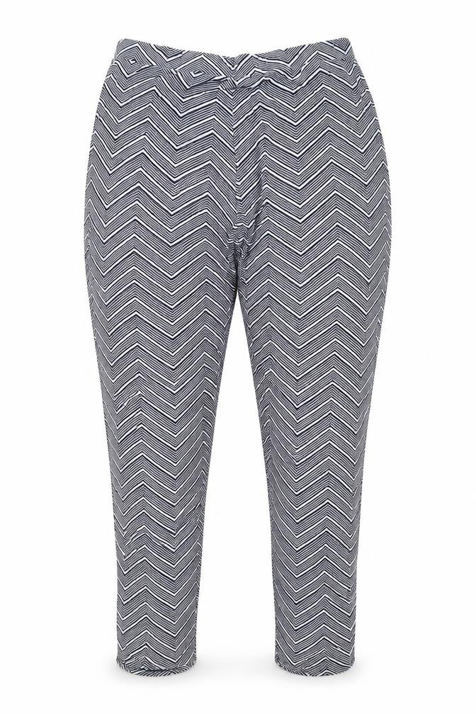 Intuition Womens Blue Geometric  Trousers  Size 20 L28 in
