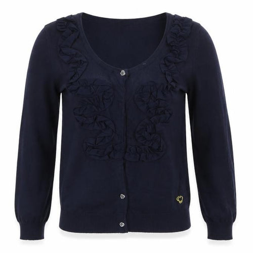Pureco Espin Womens Blue   Cardigan Jumper Size M