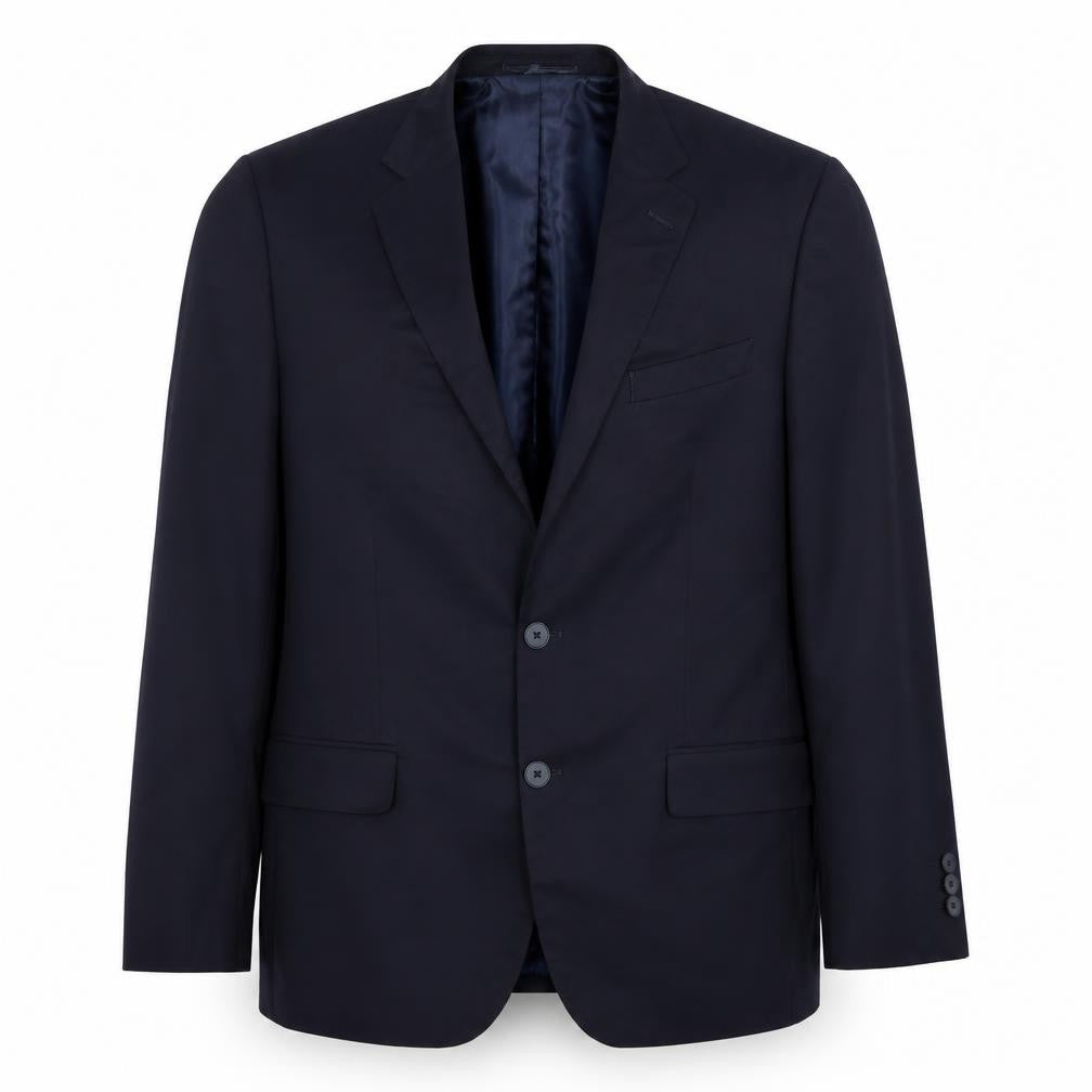 Front view of Marks & Spencer men’s blue jacket blazer, size 42