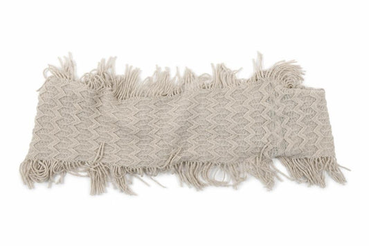 Front view of Preworn Beige Shawl/Wrap