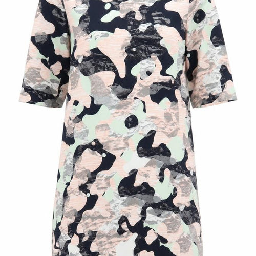 Sugarhill Womens Multicoloured Colourblock  Pencil Dress  Size 14