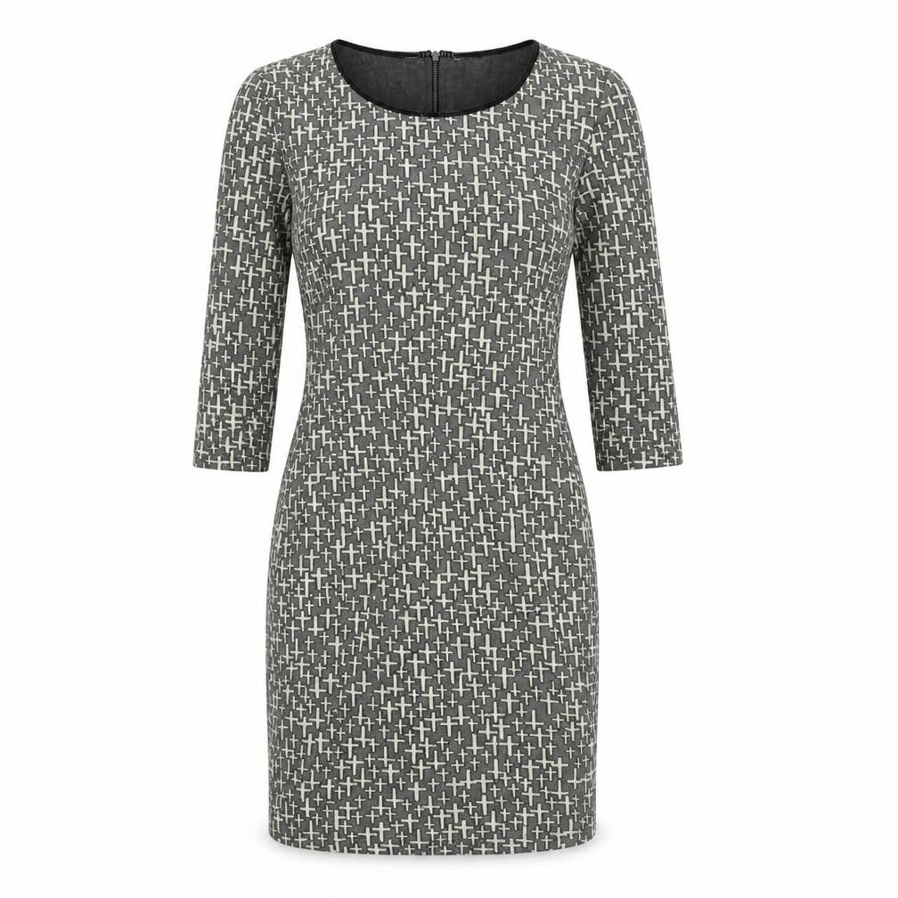 Topshop Womens Grey   Pencil Dress  Size 8