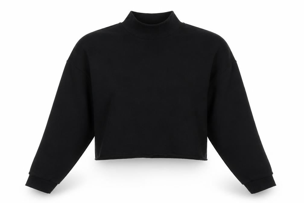 Front view of Primark women’s black jumper, size M