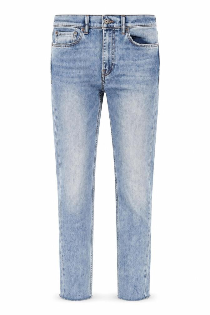 Jack Wills Mens Blue Denim Skinny Jeans Size 28 in L27 in - Croppped