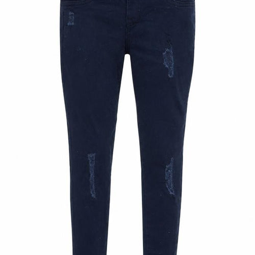 Denim & Co. Girls Blue  Denim Skinny Jeans Size 6-7 Years - Inside Leg 18 Inches