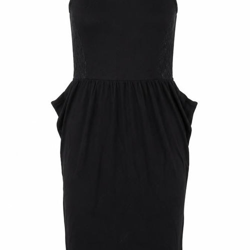 Miss Selfridge Womens Black   T-Shirt Dress  Size 10