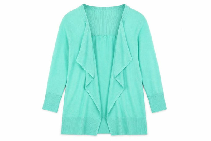 Monsoon Womens Green  Knit Cardigan Jumper Size S