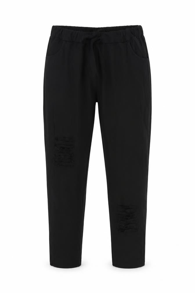 Preworn Womens Black   Trousers  Size 30 in L29 in