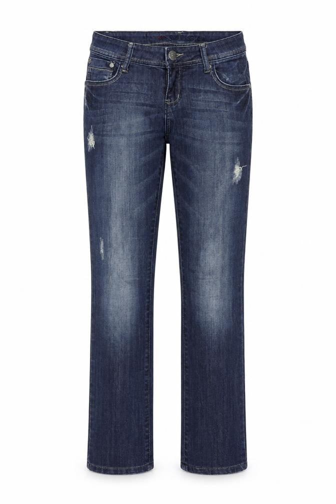 Amisu Womens Blue  Denim Straight Jeans Size 26 in L29 in