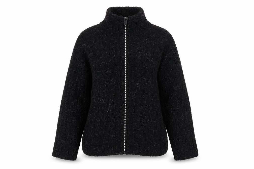 Roman Womens Black   Cardigan Jumper Size M
