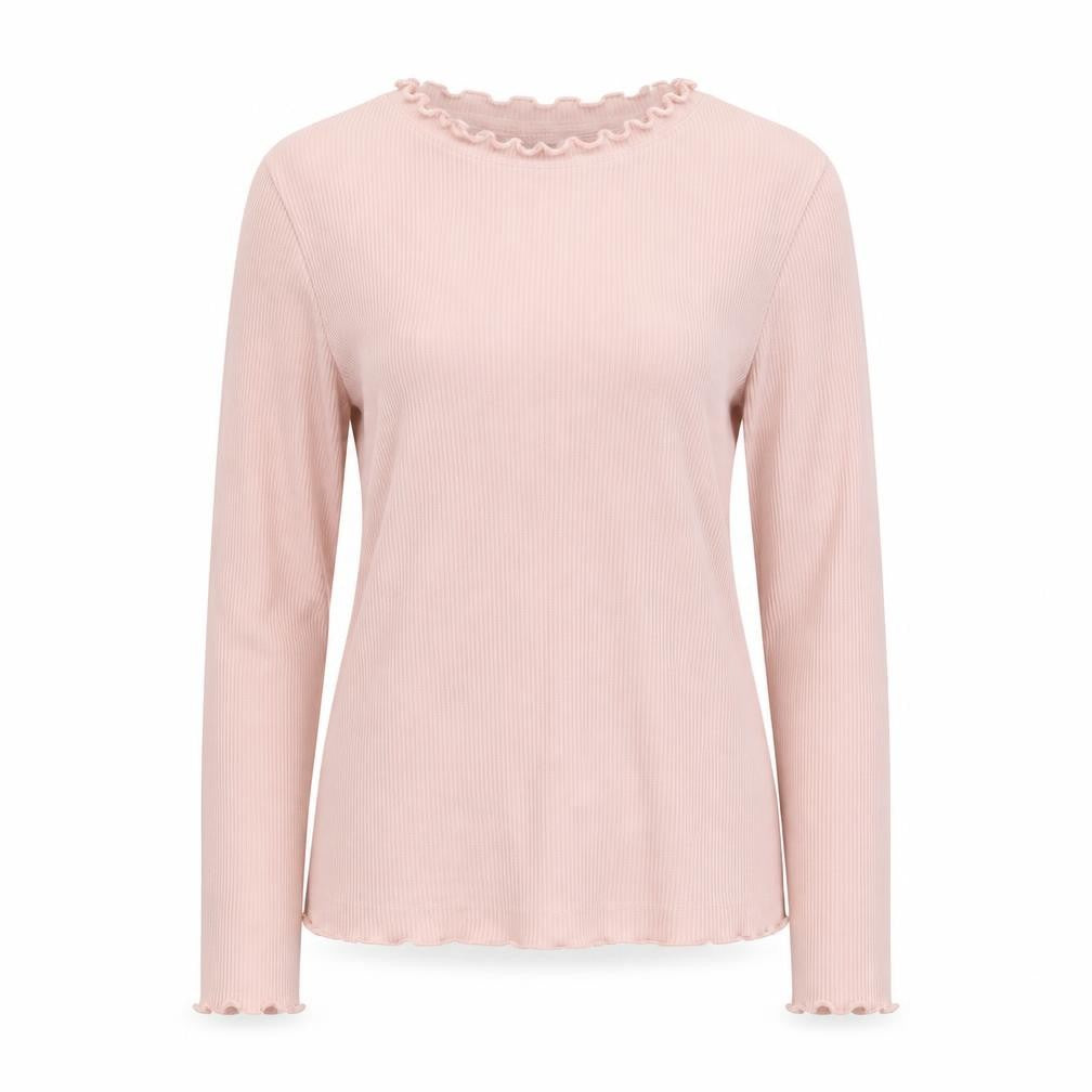 Front view of New Look women’s pink jumper, size UK 12