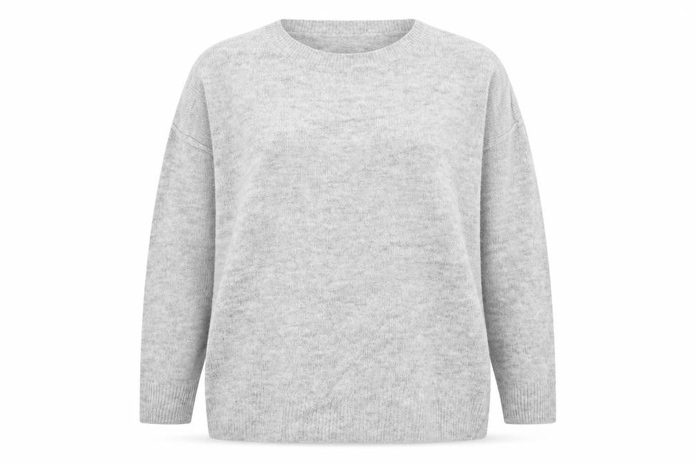 Front view of George women’s grey jumper, size UK 20