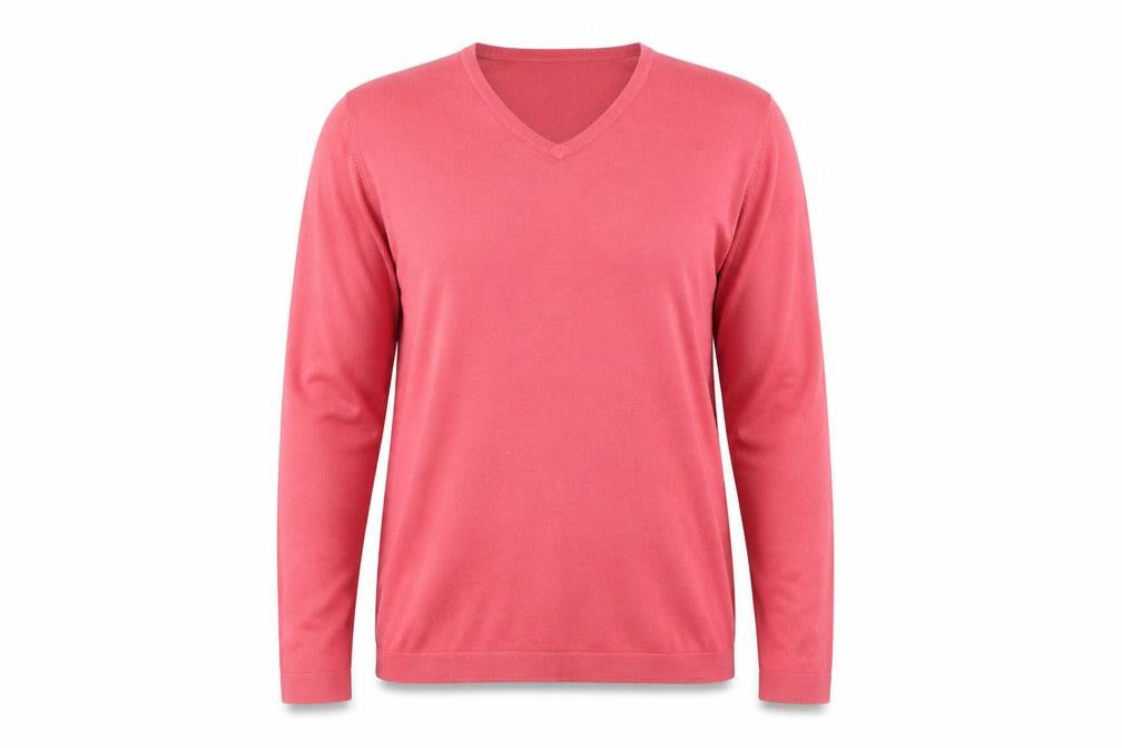 Front view of BHS women’s pink jumper, size XL