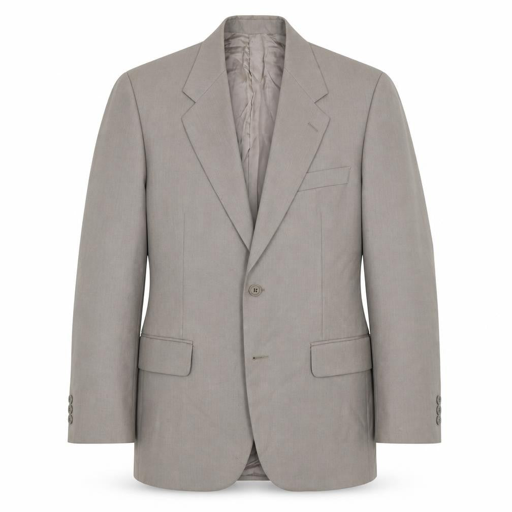 Front view of Marks & Spencer men’s brown jacket suit, size 36