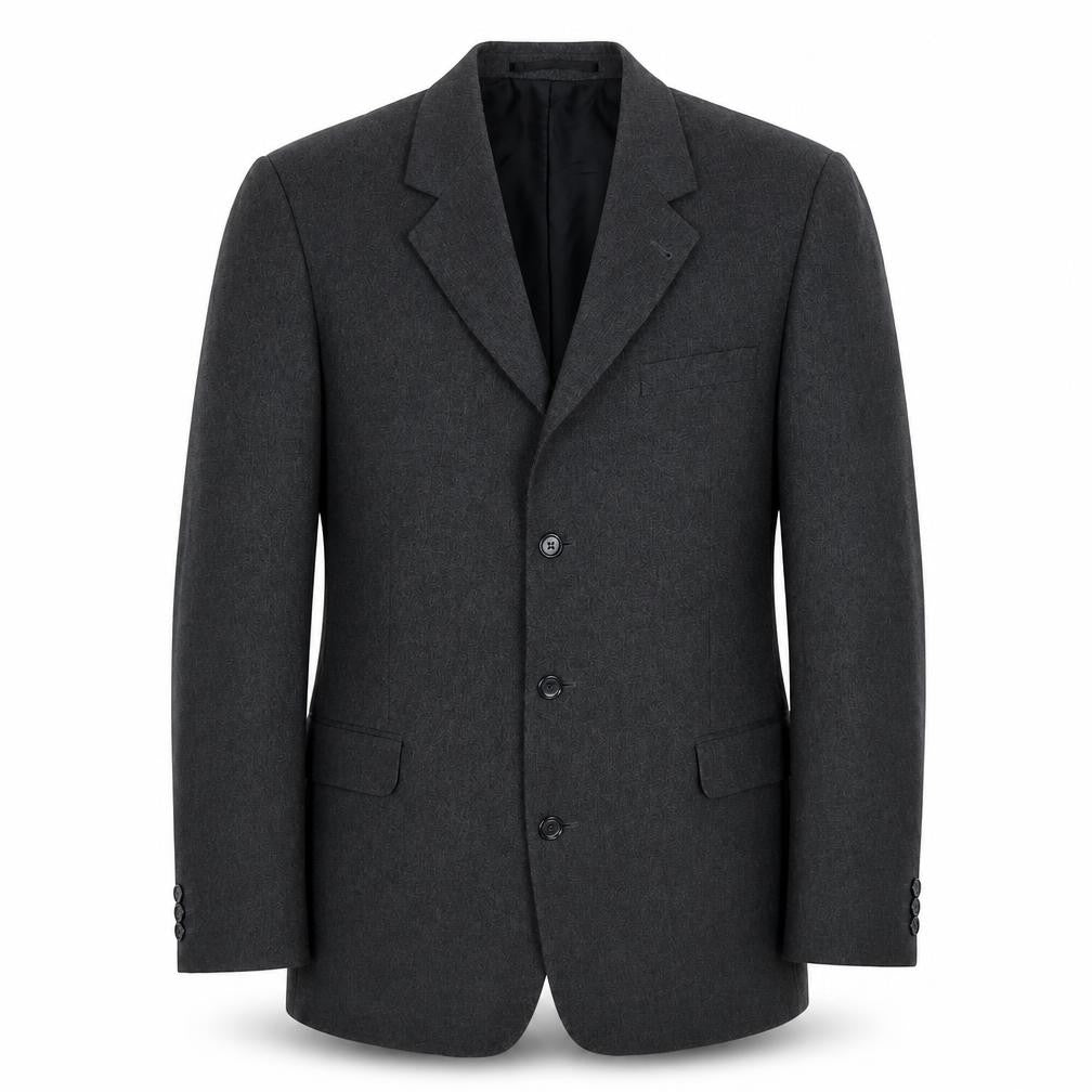 Front view of Canda men’s grey jacket suit jacket, size 46