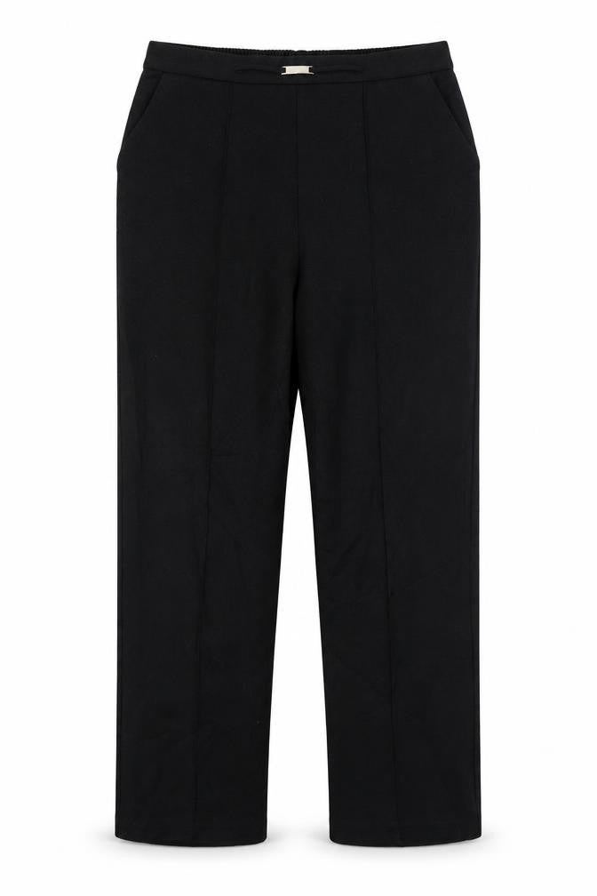 Papaya Womens Black   Trousers  Size 10 L26.5 in