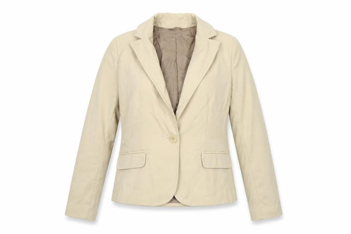 Oasis Womens Beige Jacket Blazer Size 12